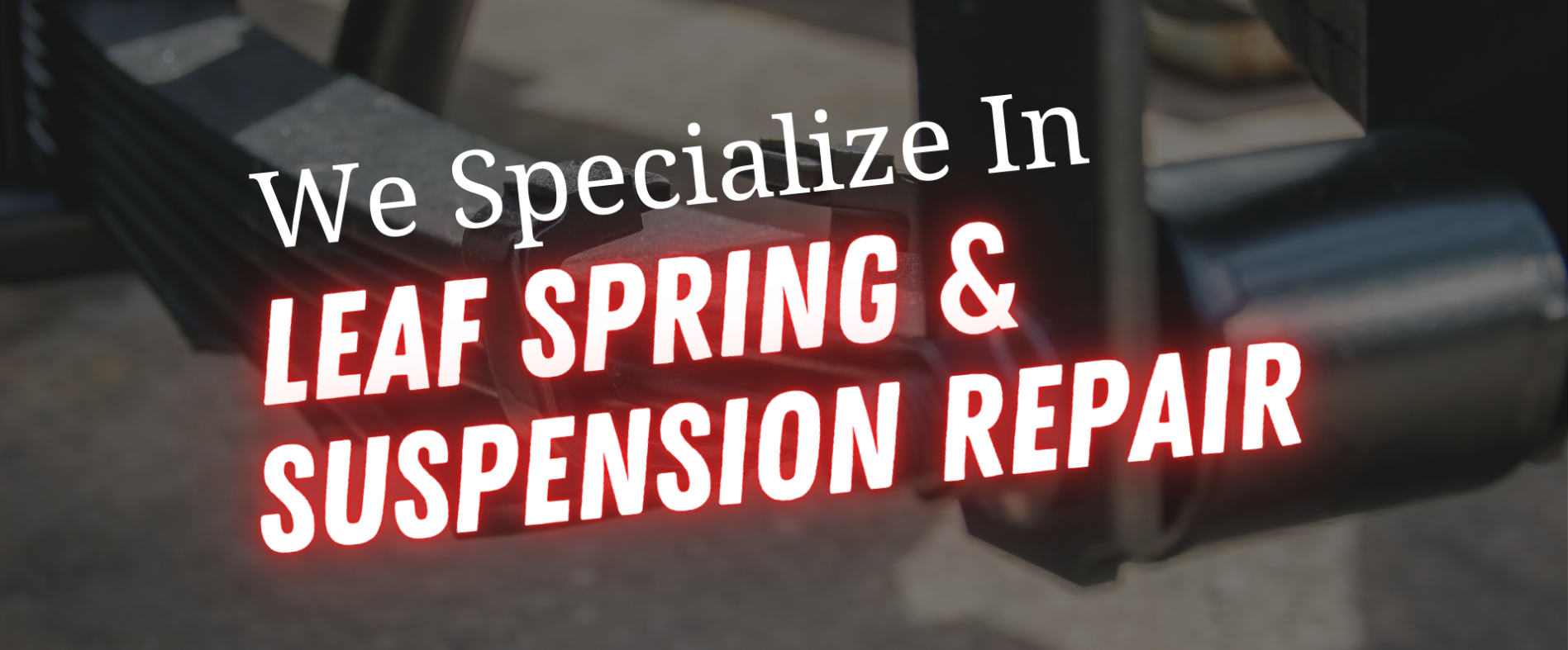 spring and suspension repair